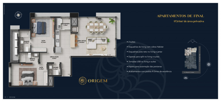 Imagem Apartamento com 2 Quartos à Venda, 97 m² em Centro - Torres
