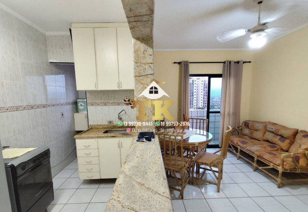 Apartamento com 1 Quarto para Temporada, 46 m² em Tupi - Praia Grande