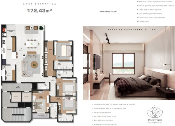Imagem Apartamento com 4 Quartos à Venda, 172 m² em Centro - Balneário Camboriú Imagem Apartamento com 4 Quartos à Venda, 172 m² em Centro - Balneário Camboriú