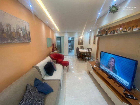 Apartamento com 3 Quartos à Venda, 111 m² em Mirim - Praia Grande