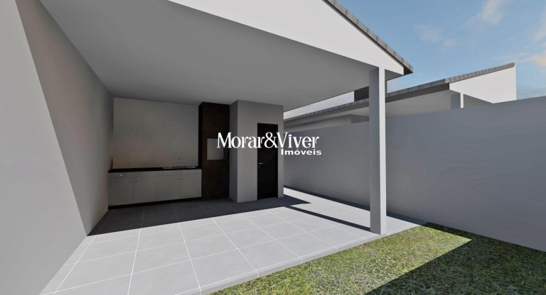 Imagem Casa com 3 Quartos à Venda, 124 m² em Cidade Jardim - São José Dos Pinhais