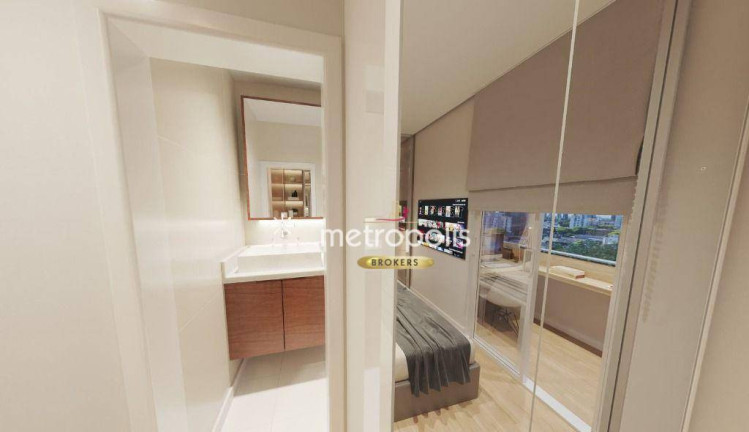 Imagem Apartamento com 2 Quartos à Venda, 49 m² em Jardim - Santo André
