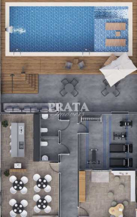 Imagem Apartamento com 2 Quartos à Venda, 59 m² em Marapé - Santos Imagem Apartamento com 2 Quartos à Venda, 59 m² em Marapé - Santos