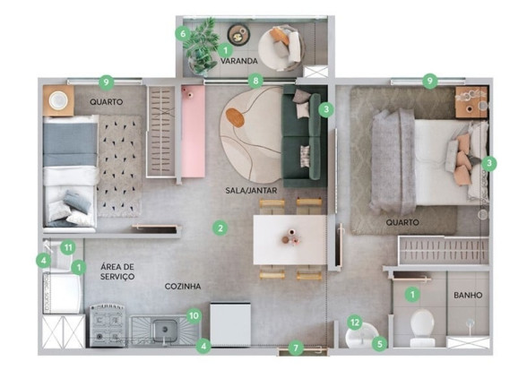 Imagem Imóvel com 2 Quartos à Venda, 35 m² em Vila Liviero - São Paulo