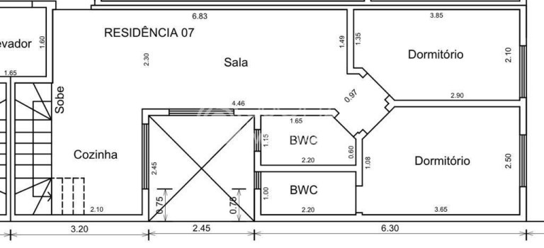 Imagem Apartamento com 2 Quartos à Venda, 46 m² em Vila Camilópolis - Santo André