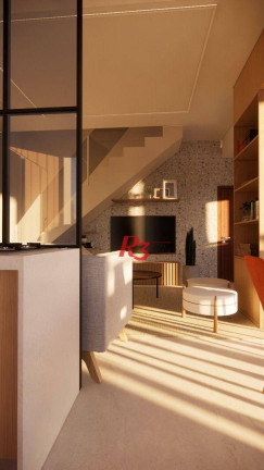 Imagem Cobertura com 3 Quartos à Venda, 290 m² em Gonzaga - Santos