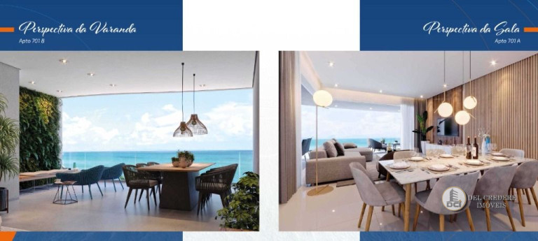 Apartamento com 4 Quartos à Venda, 208 m² em Enseada Azul - Guarapari