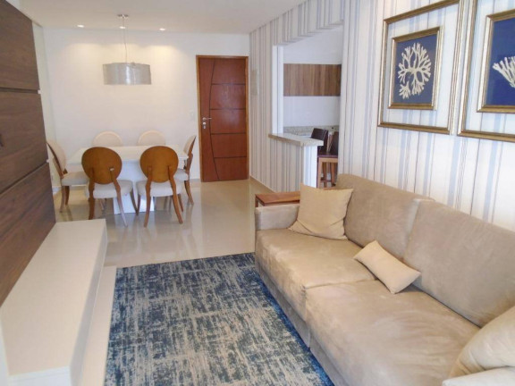 Foto do imóvel Apartamento com 3 Quartos à Venda, 105 m² em Canto Do Forte - Praia Grande