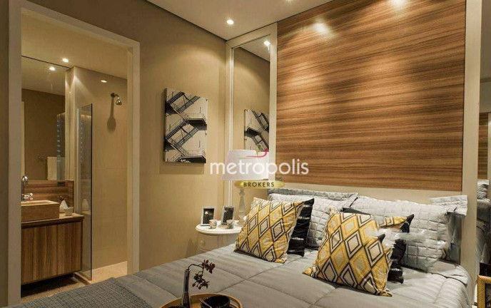 Imagem Apartamento com 3 Quartos à Venda, 57 m² em Vila Valparaíso - Santo André
