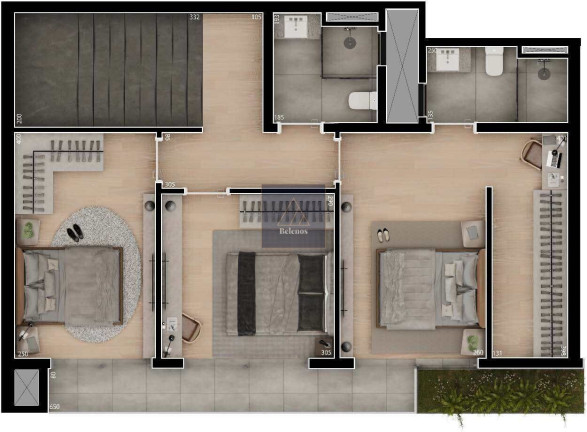 Imagem Cobertura com 3 Quartos à Venda, 134 m² em Boa Vista - Curitiba