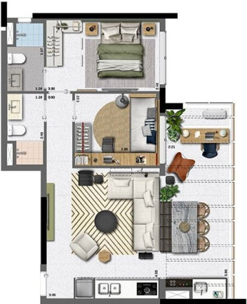 Imagem Apartamento com 2 Quartos à Venda, 67 m² em Pinheiros - São Paulo Imagem Apartamento com 2 Quartos à Venda, 67 m² em Pinheiros - São Paulo