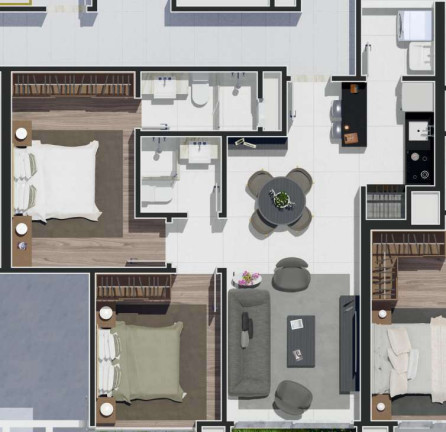 Imagem Apartamento com 1 Quarto à Venda, 65 m² em Zona Nova - Capão Da Canoa