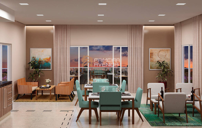 Imagem Apartamento com 1 Quarto à Venda, 48 m² em Jardim Aquarius - São José Dos Campos