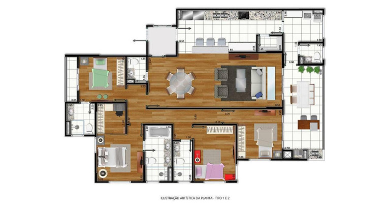 Imagem Apartamento com 4 Quartos à Venda, 160 m² em Jardim Ana Maria - Jundiaí Imagem Apartamento com 4 Quartos à Venda, 160 m² em Jardim Ana Maria - Jundiaí