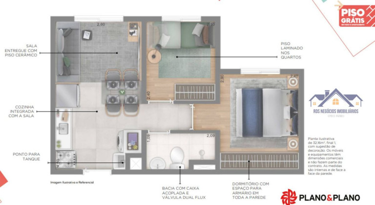 Imagem Apartamento com 2 Quartos à Venda, 34 m² em Parque São Rafael - São Paulo Imagem Apartamento com 2 Quartos à Venda, 34 m² em Parque São Rafael - São Paulo