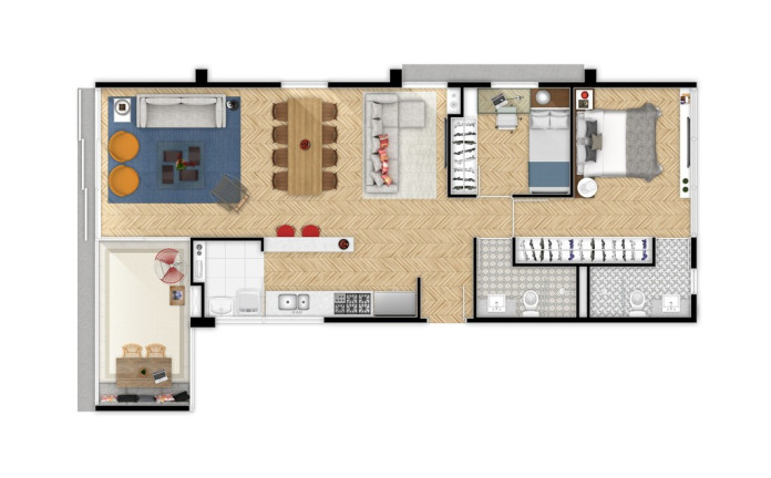 Imagem Apartamento com 3 Quartos à Venda, 84 m² em Perdizes - São Paulo