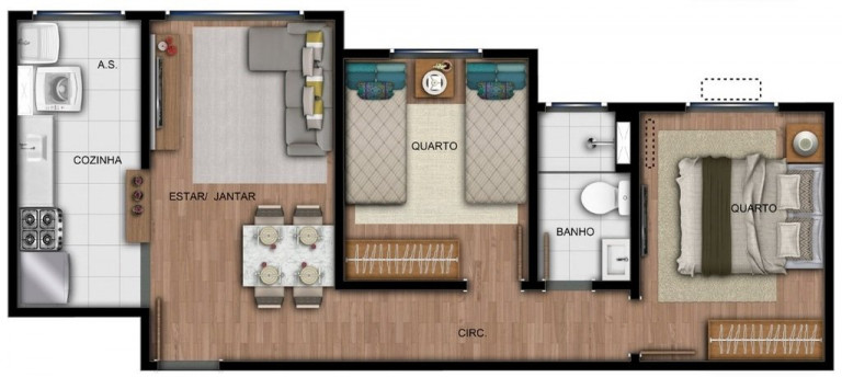Imagem Apartamento com 2 Quartos à Venda, 43 m² em Jardim City - Guarulhos Imagem Apartamento com 2 Quartos à Venda, 43 m² em Jardim City - Guarulhos