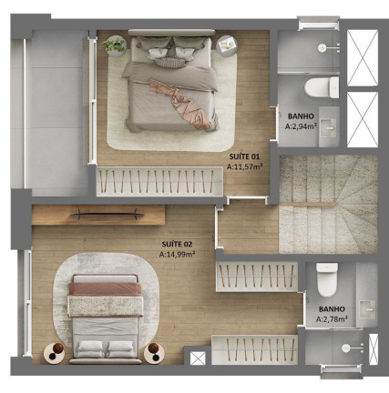Imagem Apartamento com 1 Quarto à Venda, 59 m² em Rio Branco - Porto Alegre Imagem Apartamento com 1 Quarto à Venda, 59 m² em Rio Branco - Porto Alegre