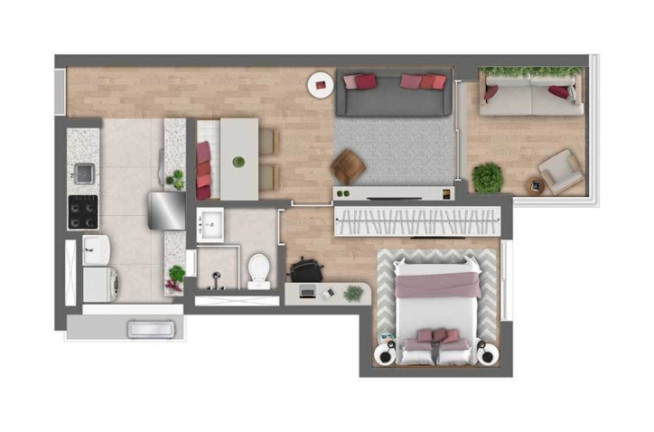 Imagem Apartamento com 2 Quartos à Venda, 60 m² em Perdizes - São Paulo Imagem Apartamento com 2 Quartos à Venda, 60 m² em Perdizes - São Paulo