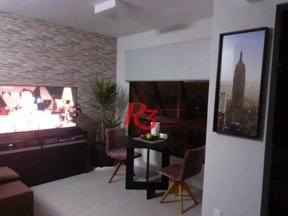 Imagem Apartamento com 1 Quarto à Venda, 35 m² em Itararé - São Vicente