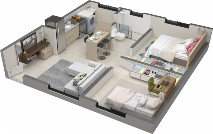 Imagem Imóvel com 2 Quartos à Venda, 43 m² em Parque Dos Lagos - Ribeirao Preto Imagem Imóvel com 2 Quartos à Venda, 43 m² em Parque Dos Lagos - Ribeirao Preto