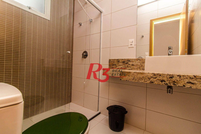 Imagem Apartamento com 1 Quarto para Alugar, 52 m² em Aparecida - Santos