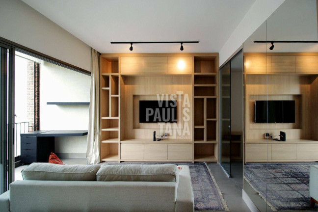 Imagem Apartamento com 1 Quarto para Alugar, 50 m² em Itaim Bibi - São Paulo