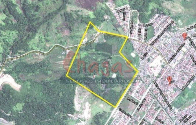 Terreno à Venda, 270.000 m² em Poiares - Caraguatatuba