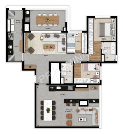 Imagem Apartamento com 2 Quartos à Venda, 102 m² em Jardim Prudência - São Paulo