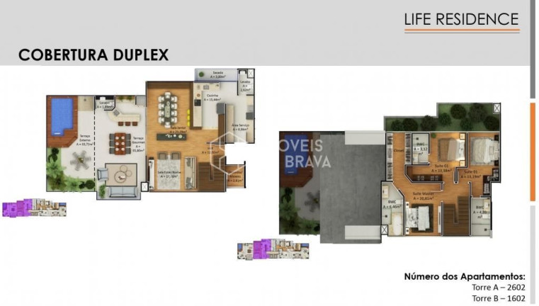 Imagem Cobertura com 3 Quartos à Venda, 139 m² em Ressacada - Itajaí