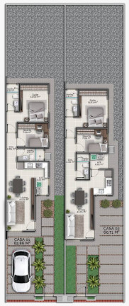 Imagem Casa com 2 Quartos à Venda, 62 m² em Universitário - Tijucas