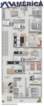 Imagem Imóvel com 1 Quarto à Venda, 24 m² em Manaíra - João Pessoa