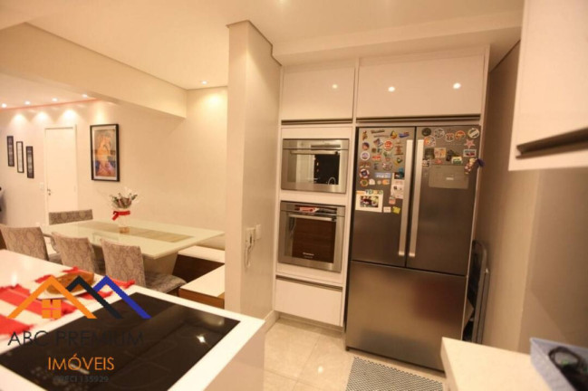Imagem Apartamento com 3 Quartos à Venda, 86 m² em Vila Homero Thon - Santo André