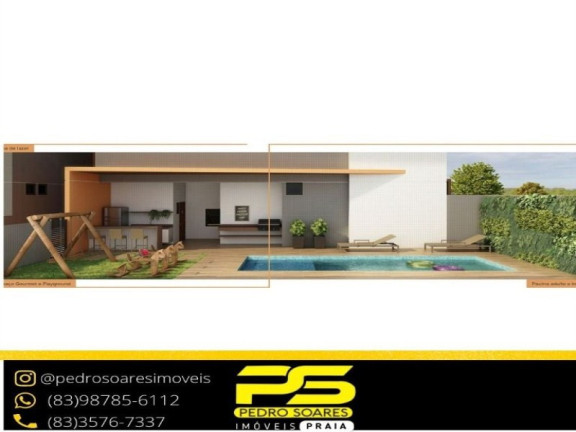 Imagem Apartamento com 2 Quartos à Venda, 55 m² em Portal Do Sol - João Pessoa