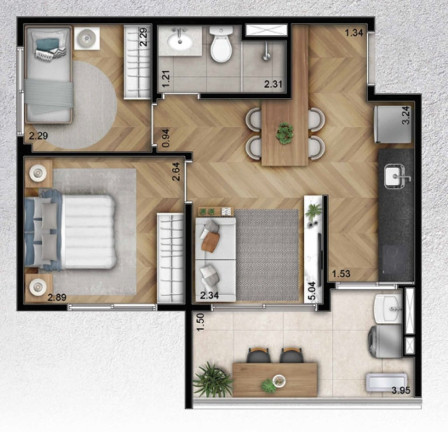 Imagem Imóvel com 1 Quarto à Venda, 24 m² em Pinheiros - São Paulo