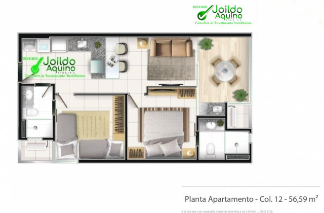 Imagem Apartamento com 1 Quarto à Venda, 38 m² em Praia De Iracema - Fortaleza