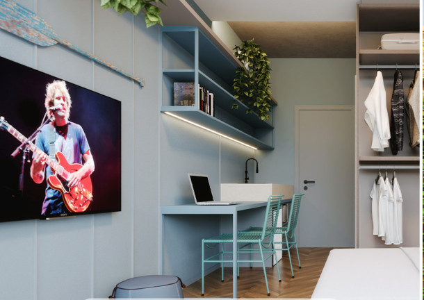 Imagem Imóvel com 1 Quarto à Venda, 18 m² em Ingleses Do Rio Vermelho - Florianópolis