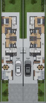 Imagem Casa com 3 Quartos à Venda, 93 m² em Uvaranas - Ponta Grossa Imagem Casa com 3 Quartos à Venda, 93 m² em Uvaranas - Ponta Grossa