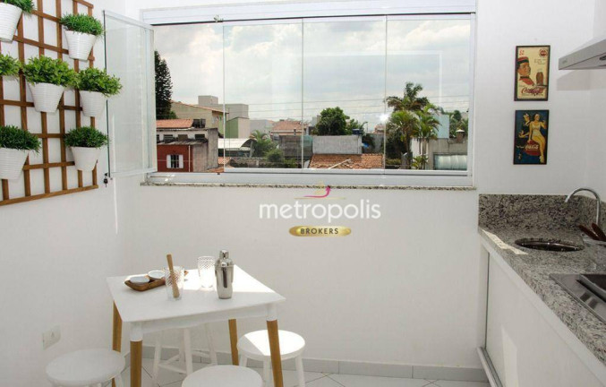 Imagem Apartamento com 2 Quartos à Venda, 60 m² em Campestre - Santo André