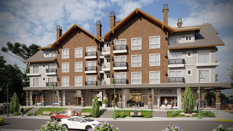 Imagem Apartamento com 2 Quartos à Venda, 84 m² em Av. Central - Gramado