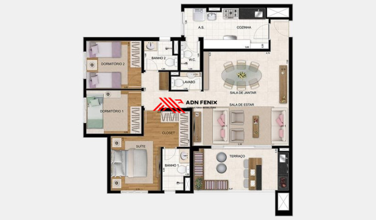 Imagem Apartamento com 3 Quartos à Venda, 106 m² em Jardim Flor Da Montanha - Guarulhos Imagem Apartamento com 3 Quartos à Venda, 106 m² em Jardim Flor Da Montanha - Guarulhos