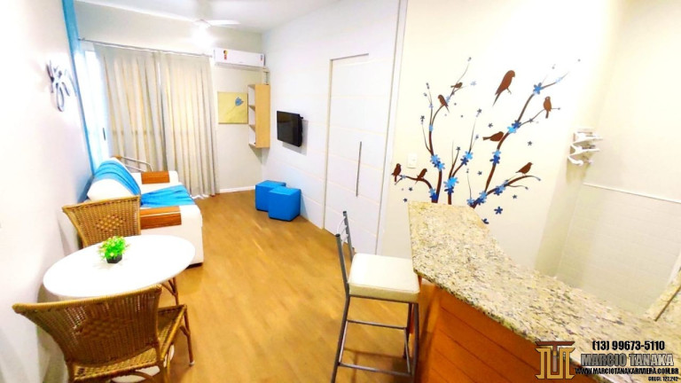 Imagem Flat com 1 Quarto para Alugar ou Temporada, 38 m² em Riviera - Bertioga