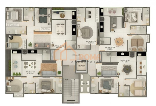 Imagem Apartamento com 2 Quartos à Venda, 55 m² em Intermares - Cabedelo Imagem Apartamento com 2 Quartos à Venda, 55 m² em Intermares - Cabedelo