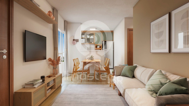 Imagem Apartamento com 2 Quartos à Venda, 38 m² em Aracapé - Fortaleza