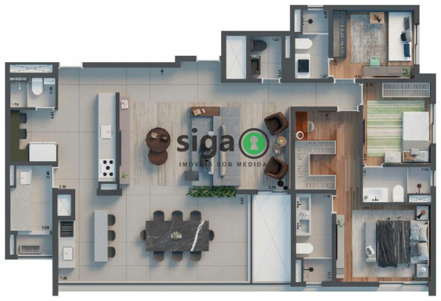 Imagem Apartamento com 3 Quartos à Venda, 147 m² em Vila Clementino - São Paulo Imagem Apartamento com 3 Quartos à Venda, 147 m² em Vila Clementino - São Paulo