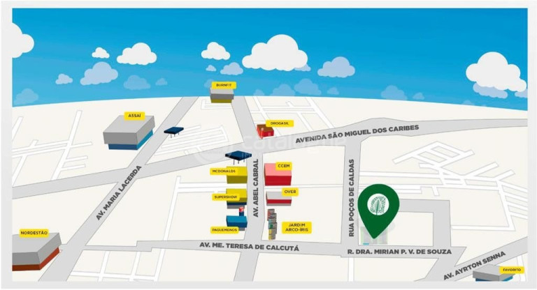 Imagem Casa de Condomínio com 3 Quartos à Venda, 100 m² em Neópolis - Natal Imagem Casa de Condomínio com 3 Quartos à Venda, 100 m² em Neópolis - Natal