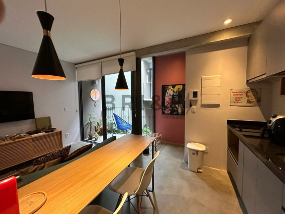 Imagem Apartamento com 1 Quarto à Venda ou Locação, 34 m² em Brooklin  - São Paulo