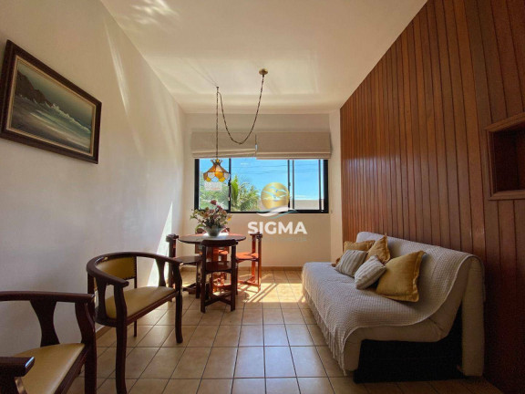 Imagem Apartamento com 1 Quarto à Venda, 46 m² em Tombo - Guarujá