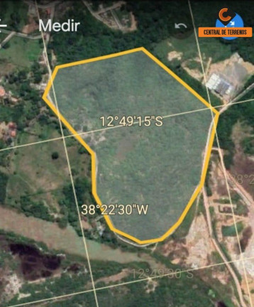 Terreno à Venda, 201.245 m² em Fazenda Cabocó - Simões Filho