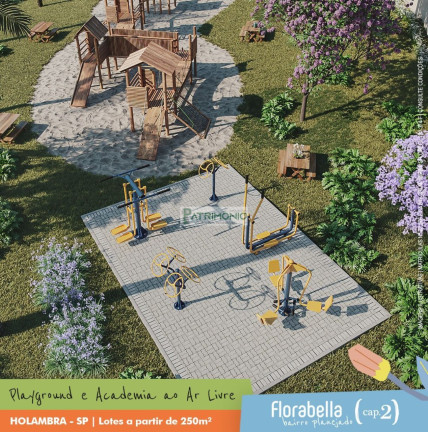 Terreno à Venda, 250 m² em Florabella 2 - Holambra